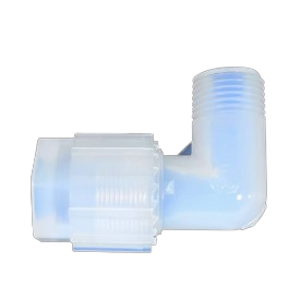 PFA Flare Male NPT Reducing 90 Degree Elbow product image 1