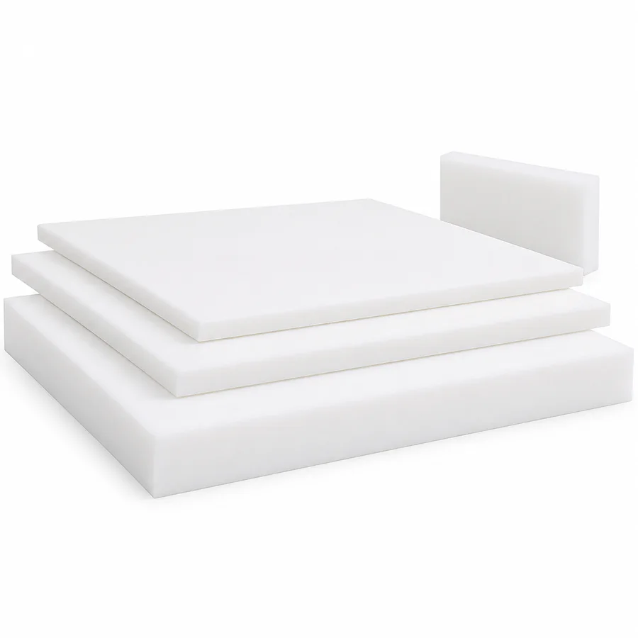 White PTFE sheet stock